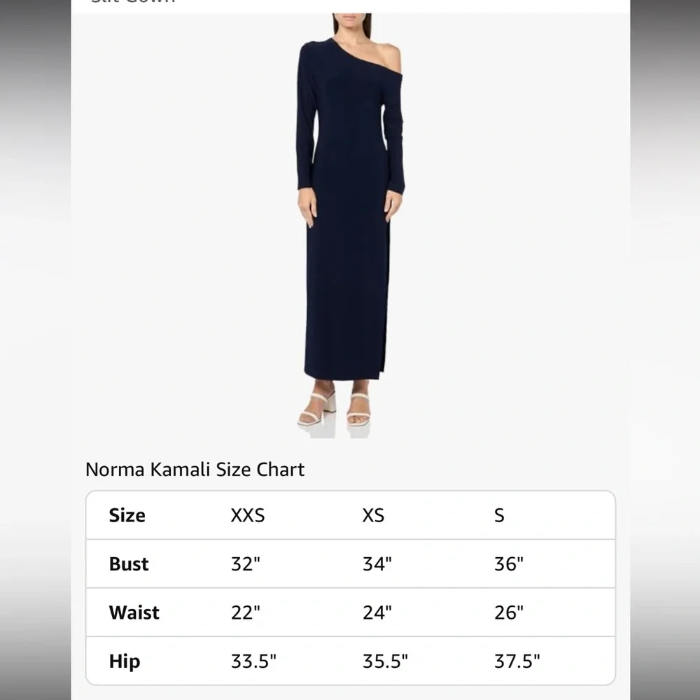 Norma Kamali Off the Shoulder Dress - Picture 3 of 7